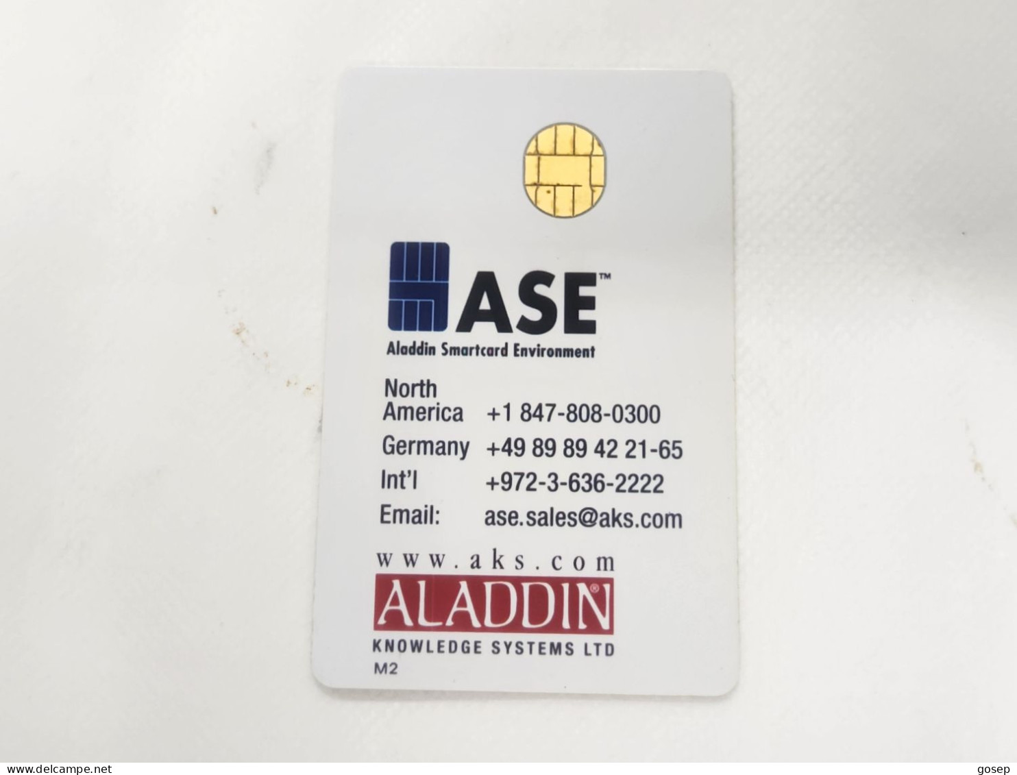 ISRAEL-ASE-ALADDIN-(A)-(M2)-good Card+1card Prepiad Free - Transistoren