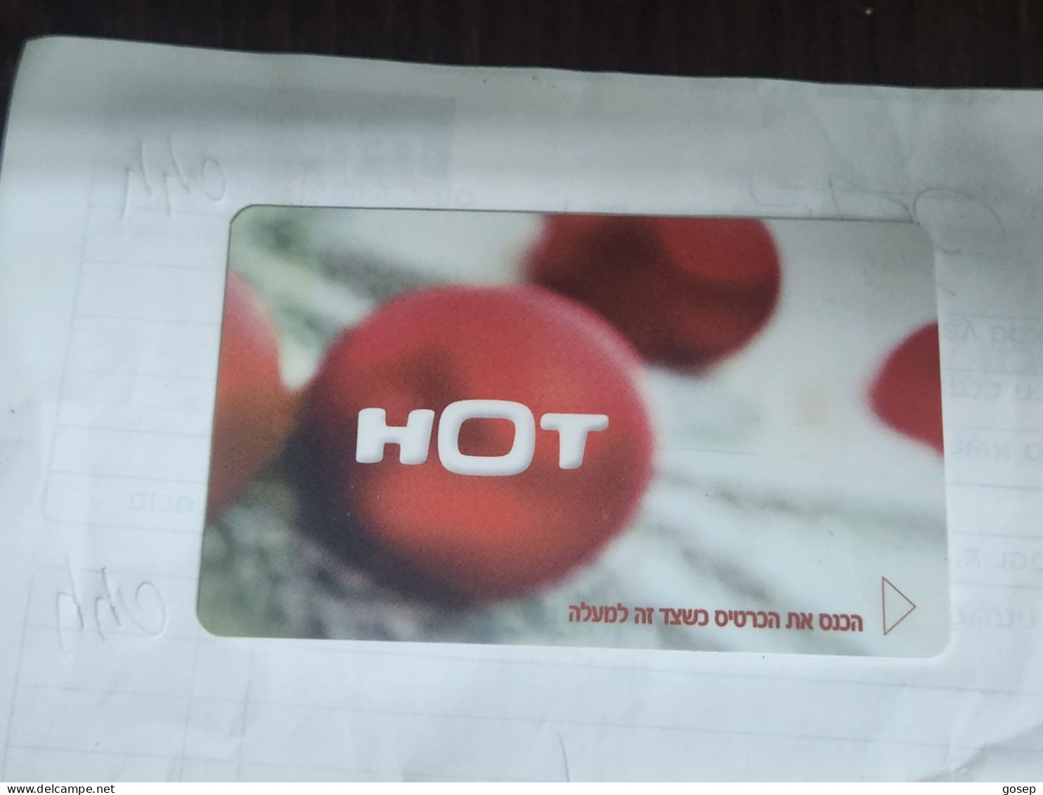 ISRAEL-Hot TV Card-NDS-(1)(0002-2232-4048)+1card Prepiad Free - Televisie