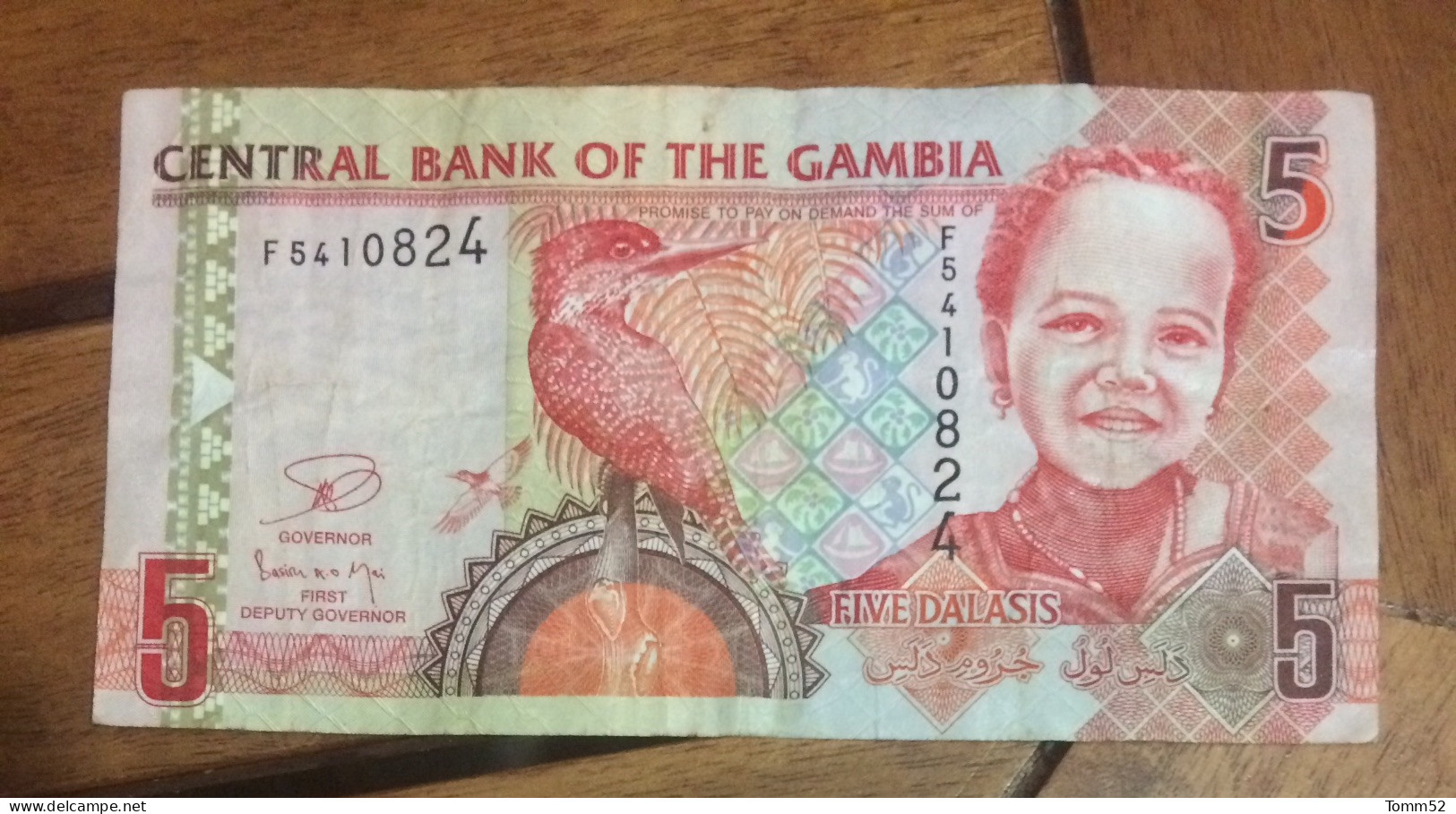 GAMBIA 5 Dalasis - Gambia