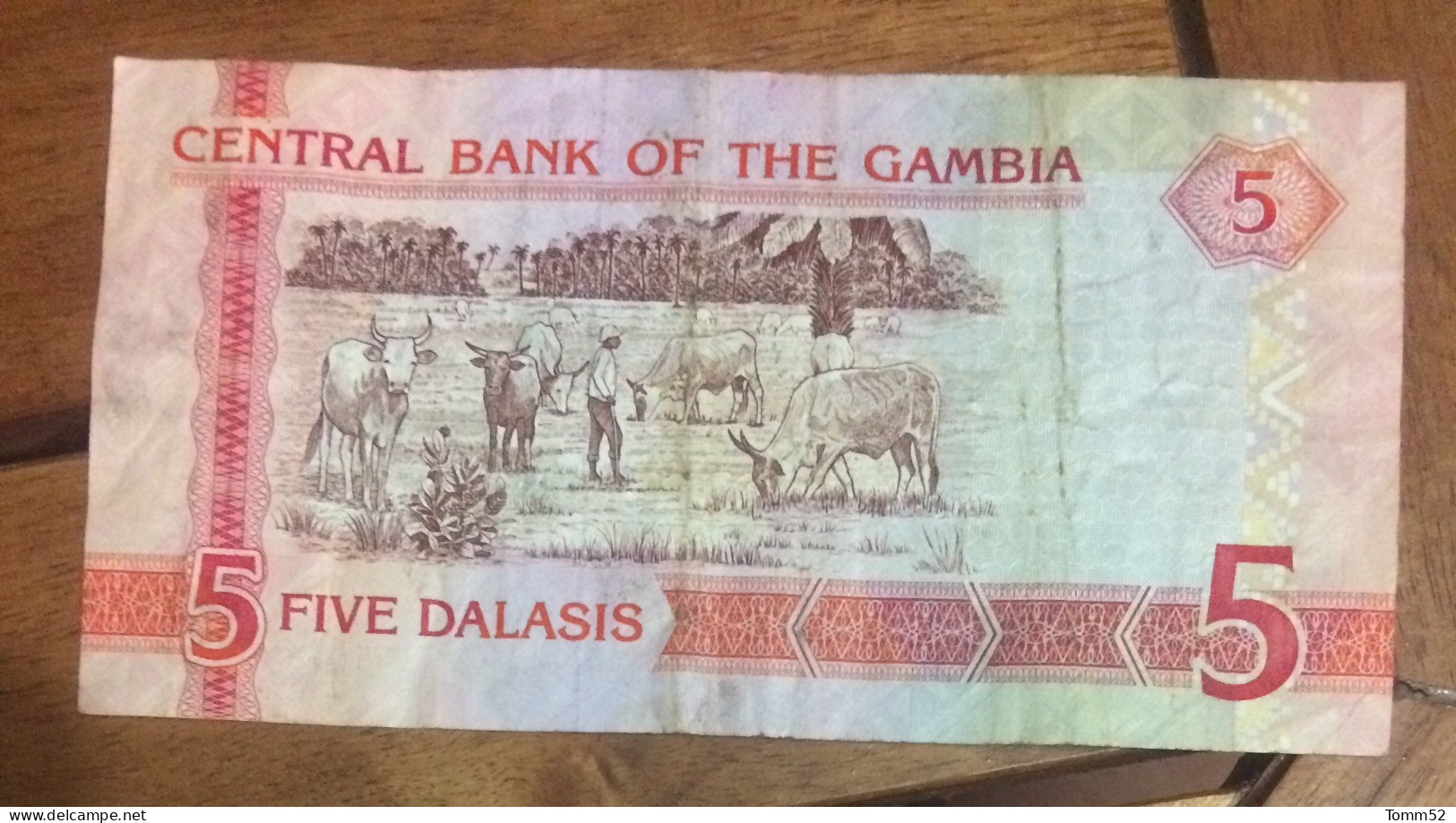 GAMBIA 5 Dalasis - Gambia