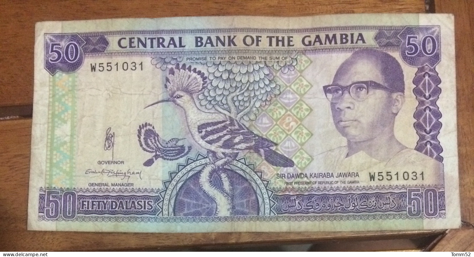 GAMBIA 50 Cedi - Gambie