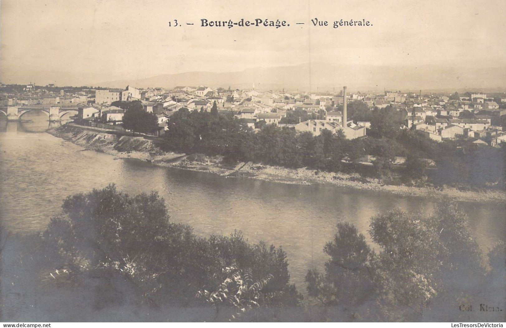 FRANCE - 26 - Bourg De Péage - Vue Générale - Carte Postale Ancienne - Bourg-de-Péage