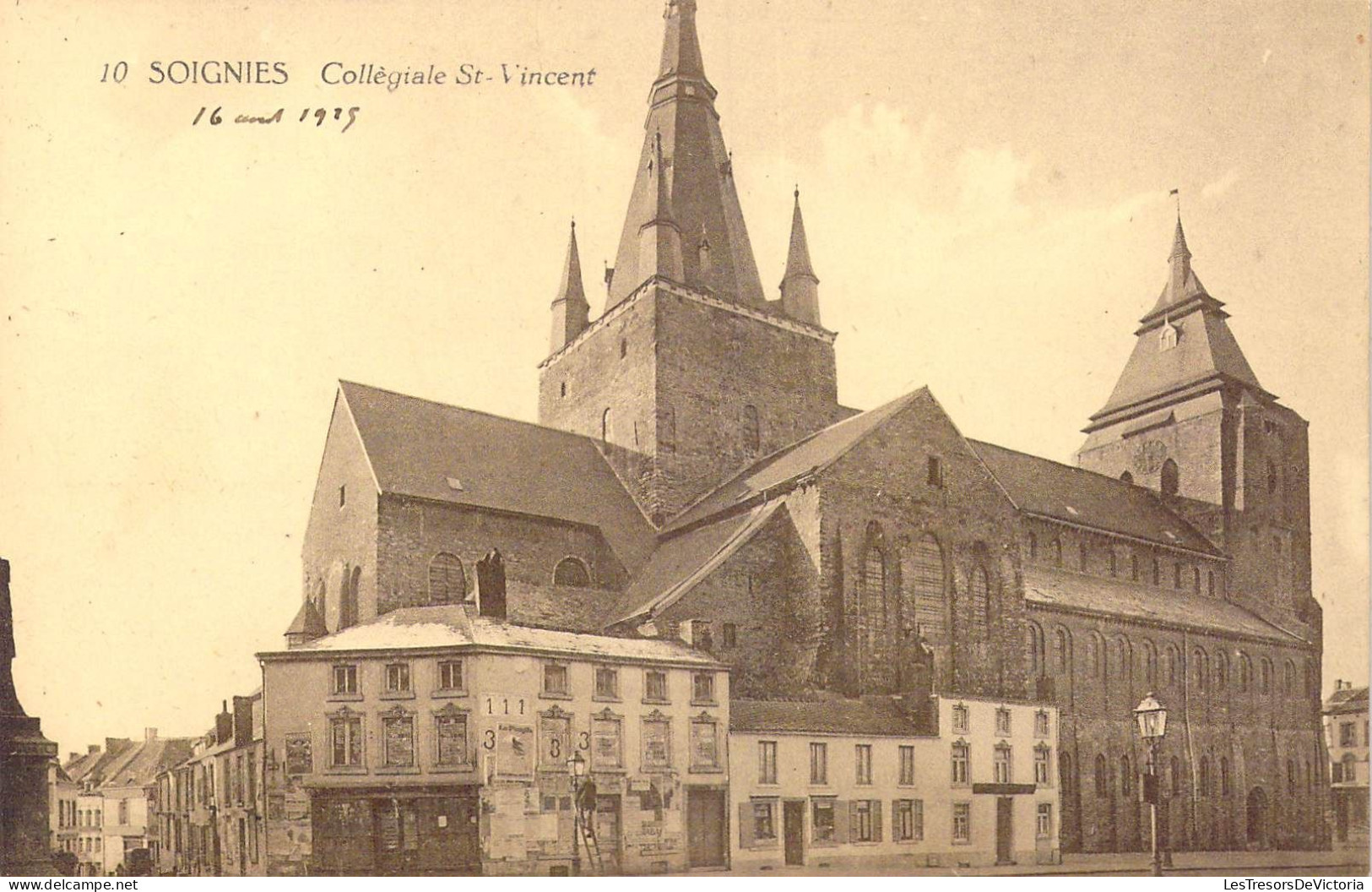 BELGIQUE - Soignies - Collègiale St-Vincent - Carte Postale Ancienne - Soignies