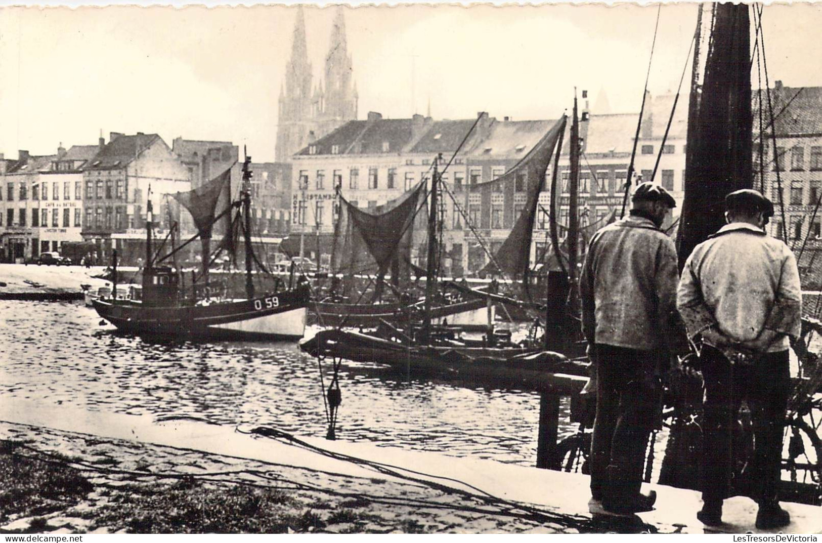 BELGIQUE - Ostende - Le Port - Carte Postale Ancienne - Oostende