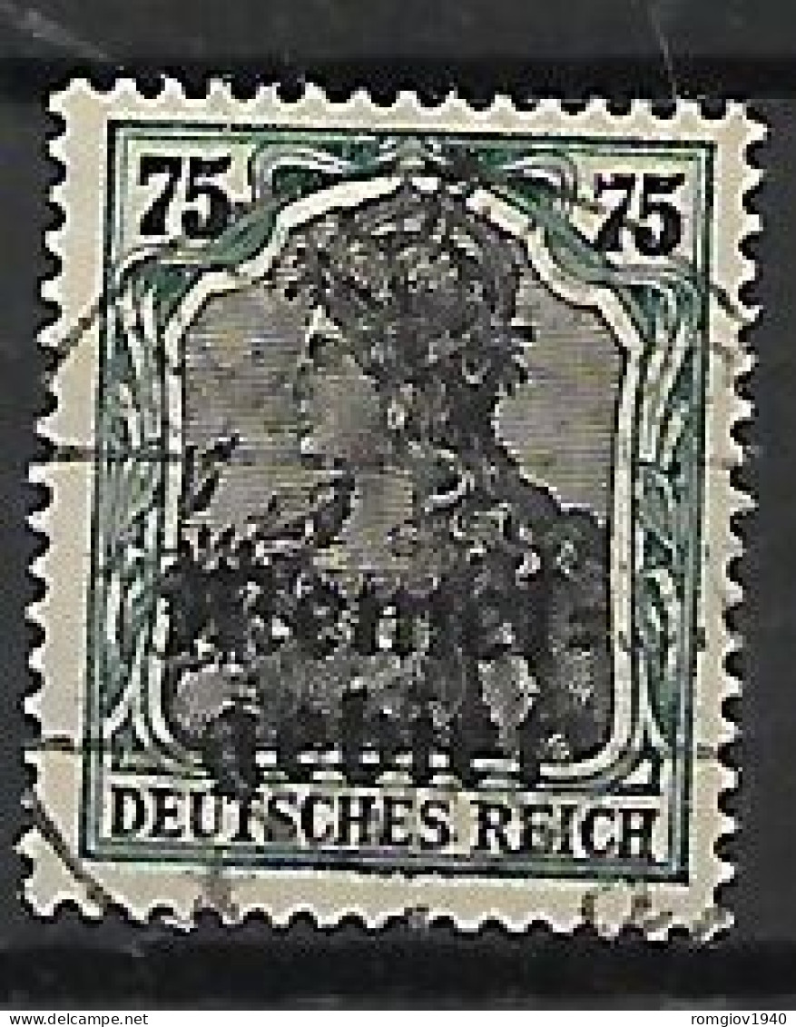 MEMEL OCCUPAZIONE TEDESCA 1920  AMMINISTRAZIONE FRANCESE UNIF 11 USATO VF - Sonstige & Ohne Zuordnung