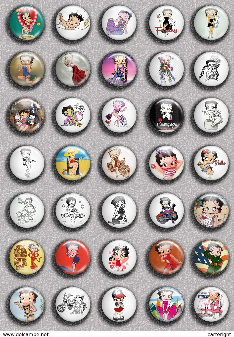 Punk Button Pin Set of 20 1inch (25mm)