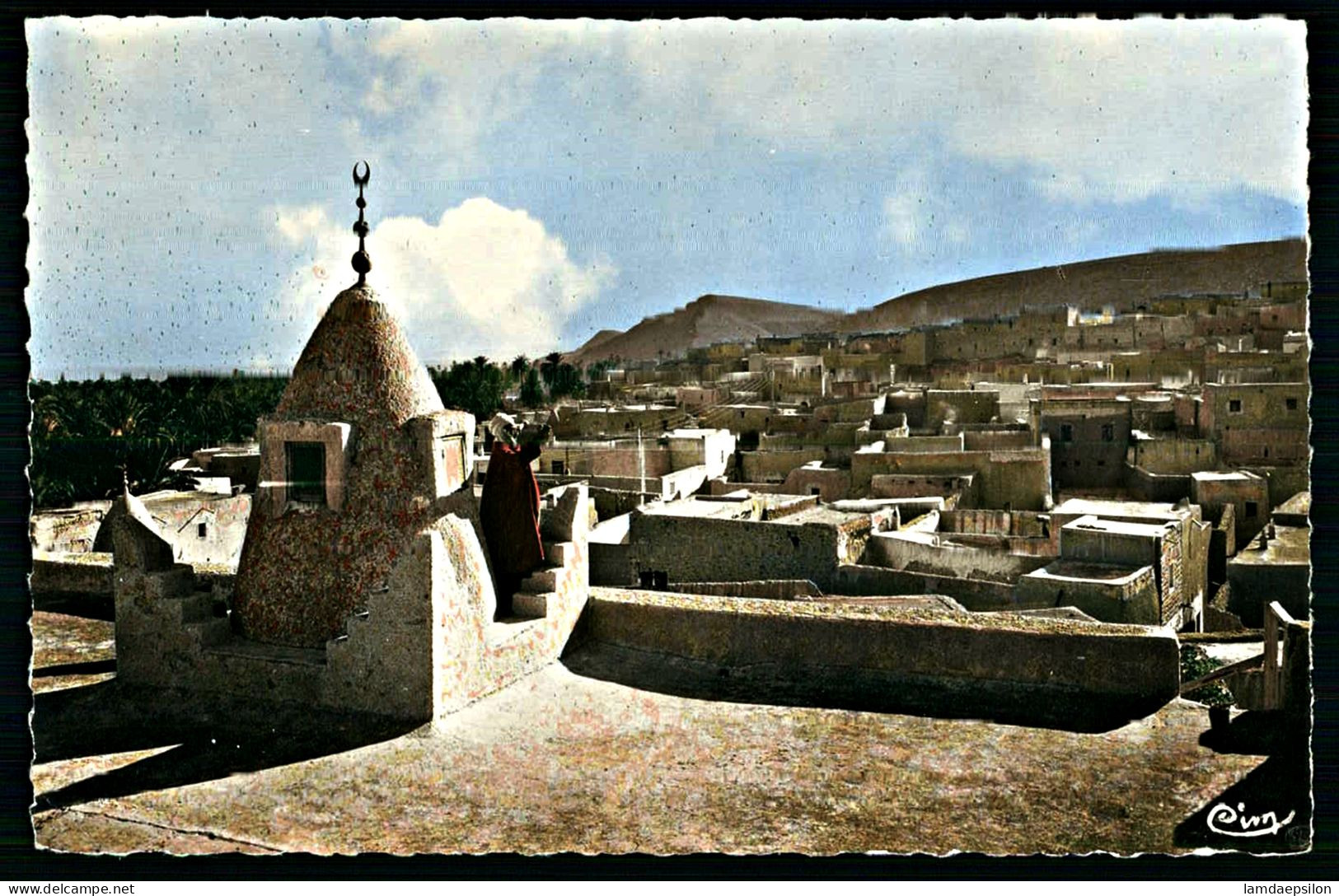 A64  ALGERIE CPSM  BOU-SAADA - L' HEURE DE LA PRIERE - Collections & Lots