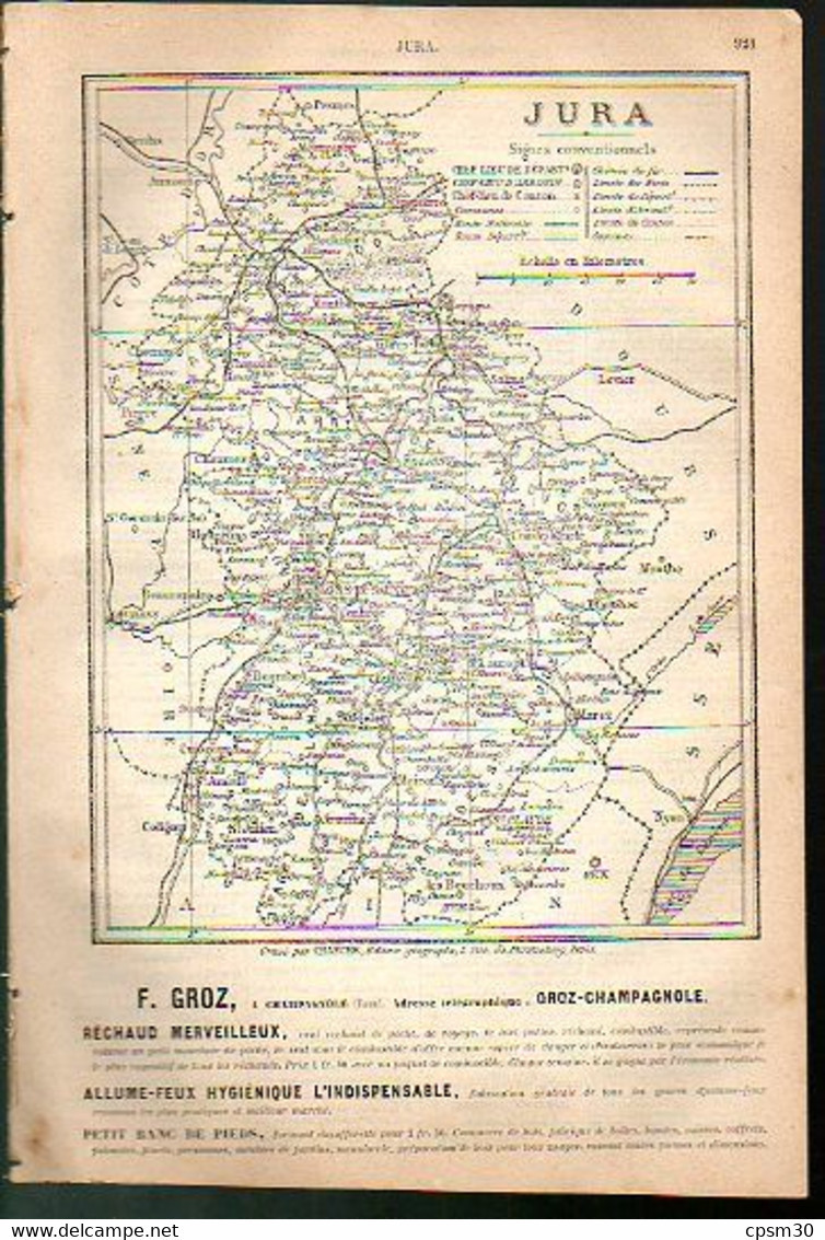 ANNUAIRE - 39 - Département Jura - Année 1889+ 1907+ 1923+ 1940+ 1953 édition Didot-Bottin, 5 Années - Telefonbücher