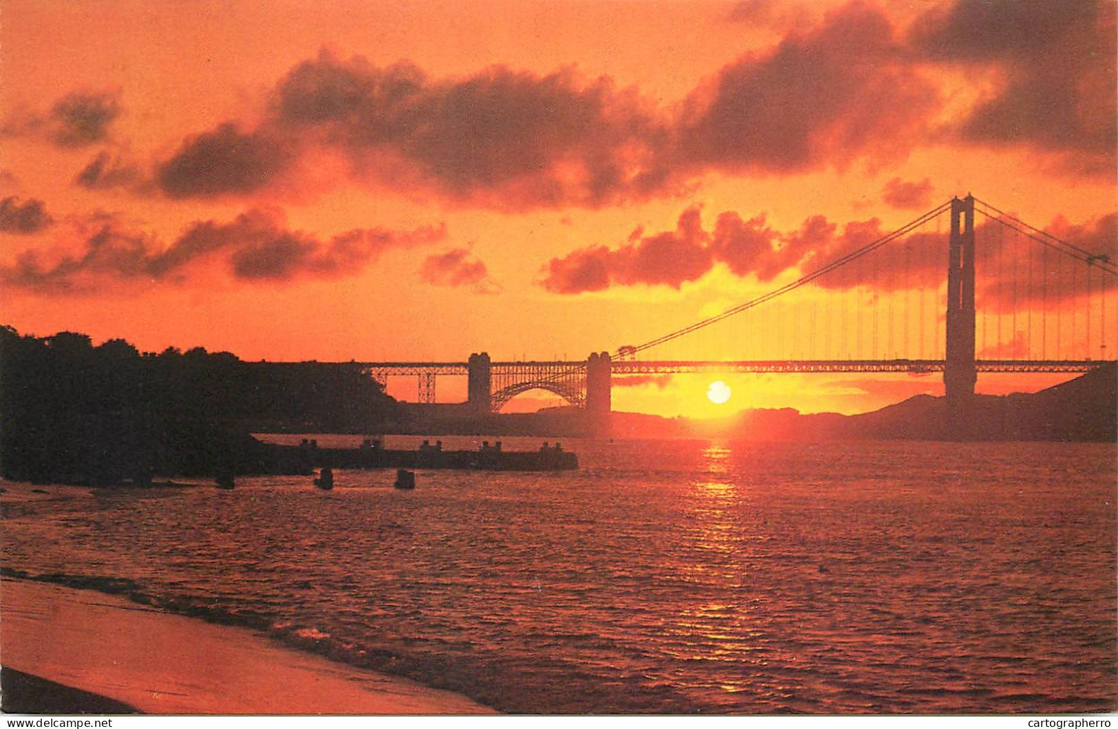 USA San Francisco CA Golden Gate Sunset View - San Francisco