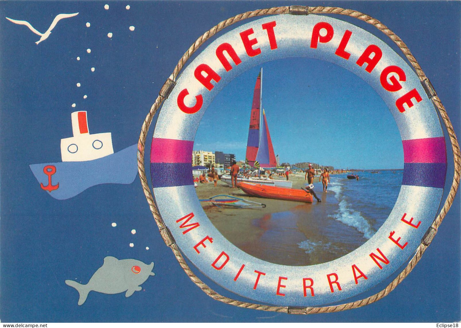 Canet En Roussillon - La Plage        O 1115 - Canet En Roussillon