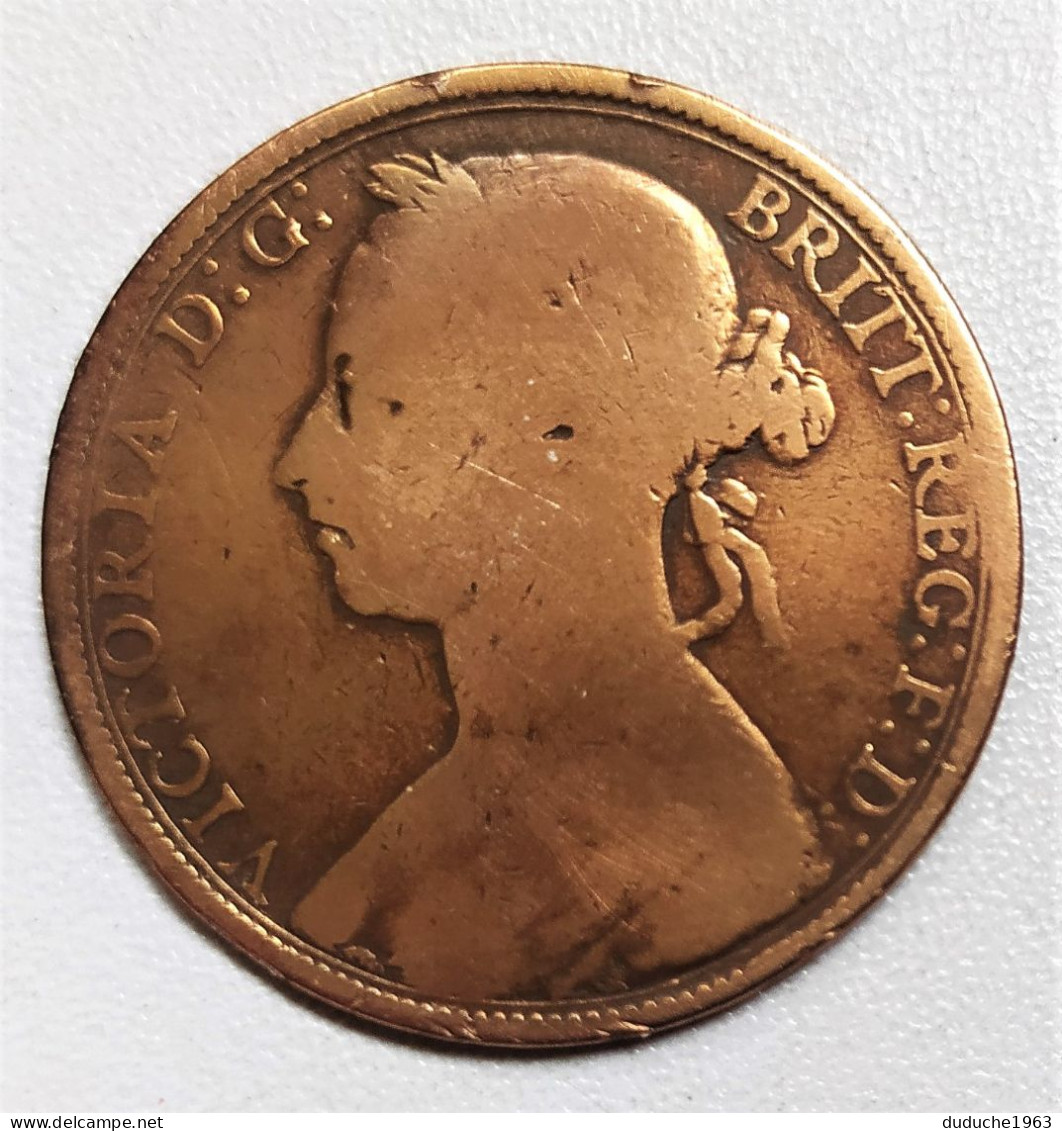Grande Bretagne - 1 Penny 1890 - D. 1 Penny