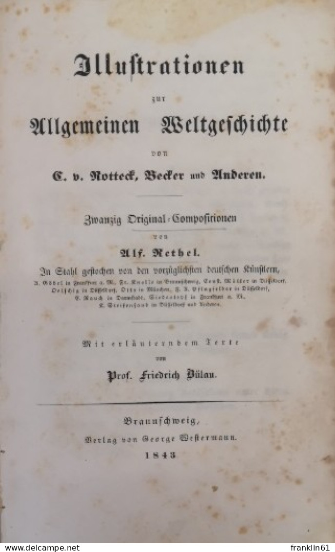 Illustrationen Zur Allgemeinen Weltgeschichte - 4. Neuzeit (1789-1914)