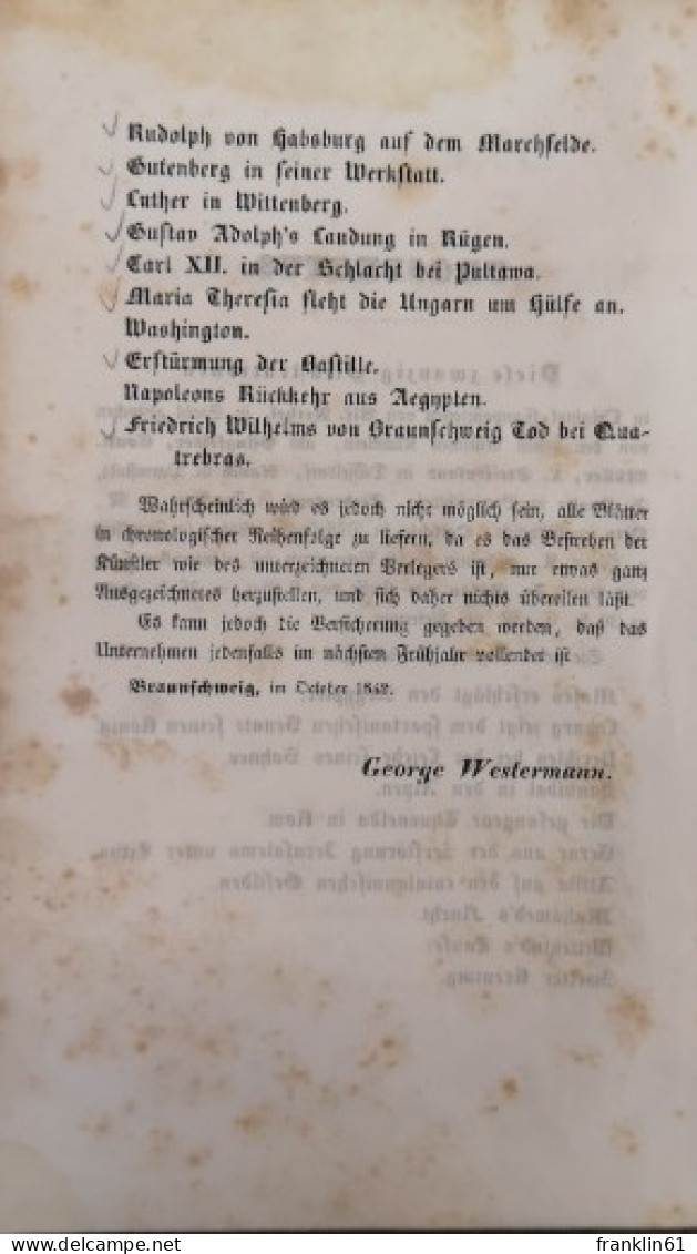 Illustrationen Zur Allgemeinen Weltgeschichte - 4. Neuzeit (1789-1914)