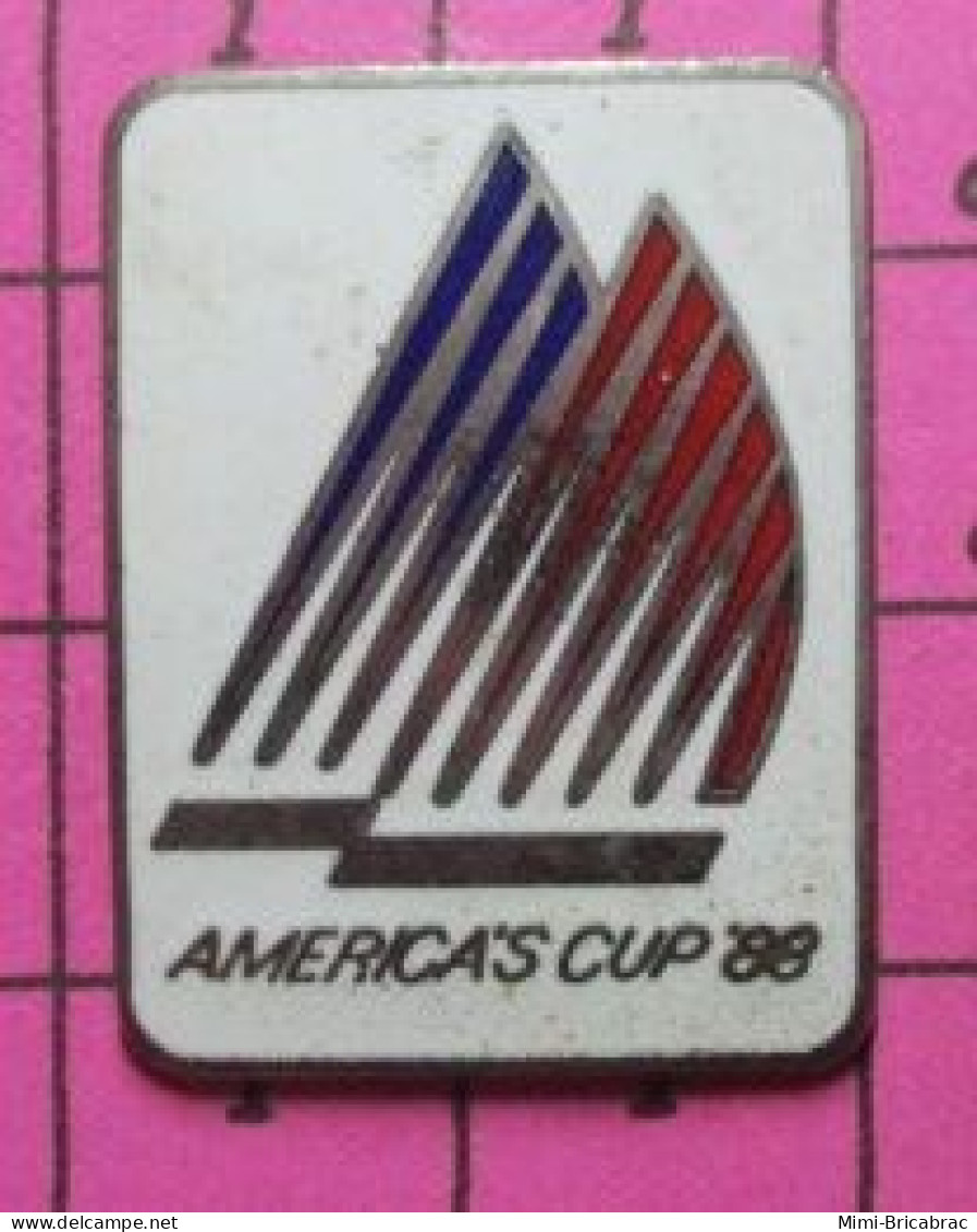 713G Pin's Pins / Beau Et Rare / SPORTS / VOILE VOILIER AMERICA'S CUP 88 - Zeilen