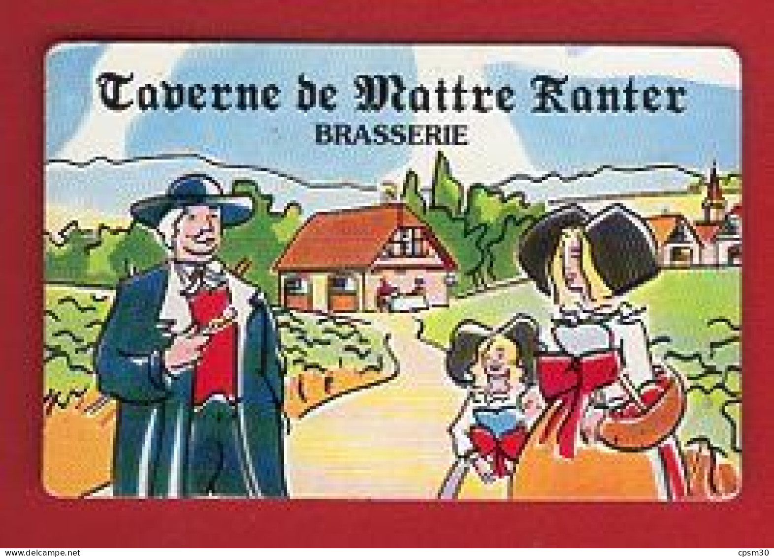 Carte De Visite, Taverne De Maitre Kanter, Brasserie 13127 Vitrolles - Cartes De Visite