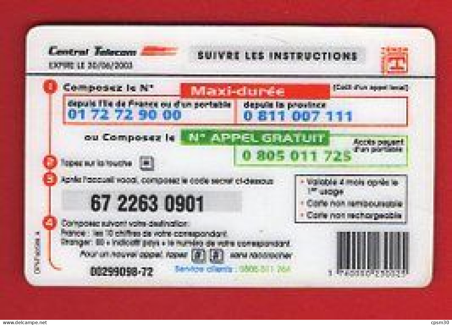 Carte Téléphonique, Central Télécom, Le PONT Du GARD - 2002