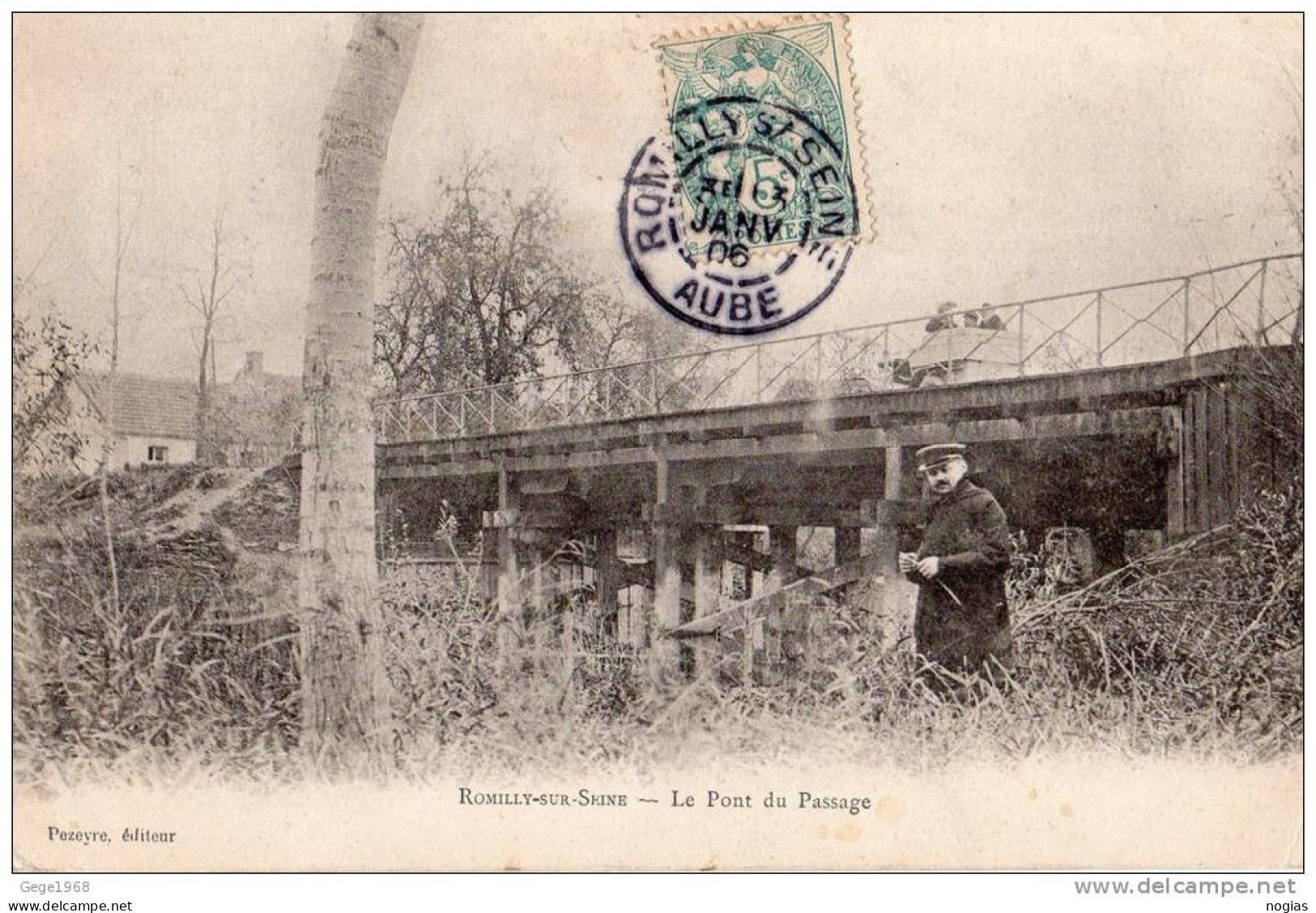 ROMILLY SUR SEINE LE PONT DU PASSAGE - Romilly-sur-Seine