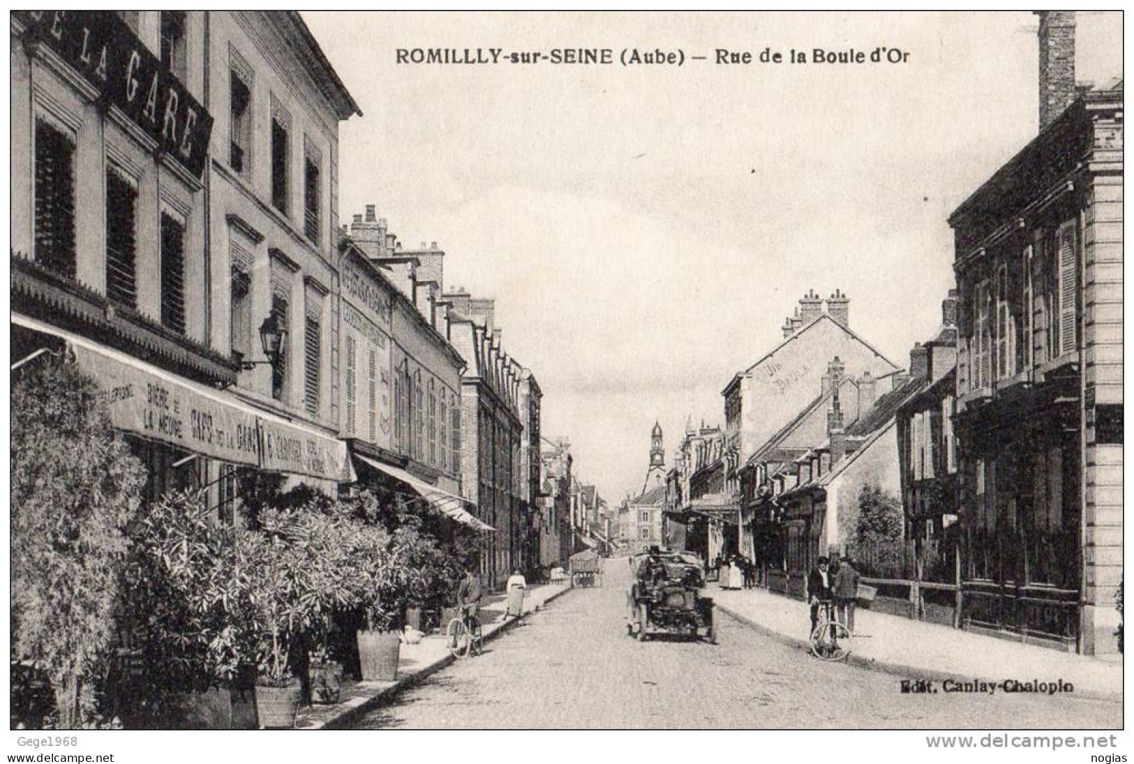 ROMILLY SUR SEINE RUE DE LA BOULE D'OR - ANIMATION ET COMMERCES - Romilly-sur-Seine