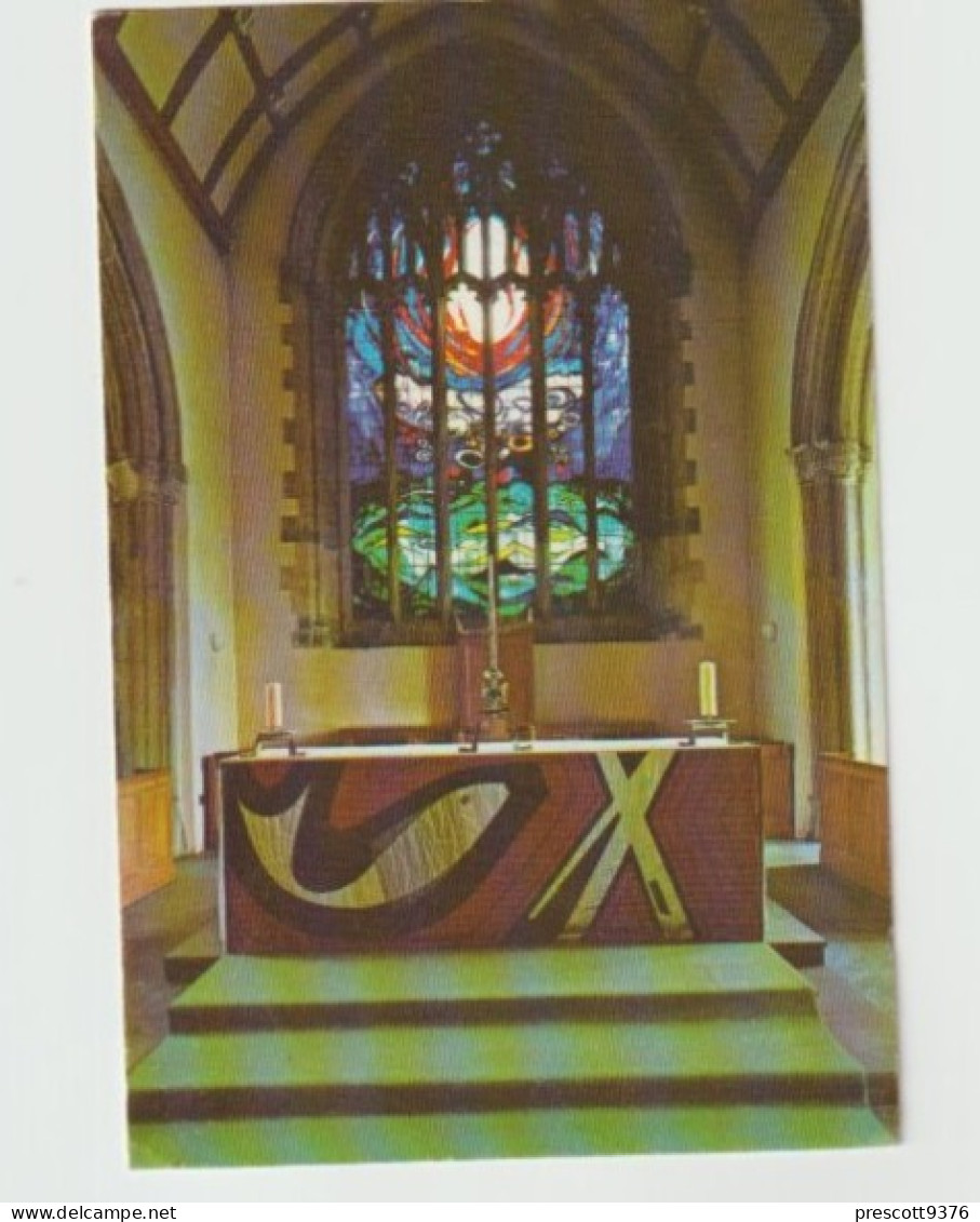 John Piper Window, St Andrews Church, Plymouth  - Unused Postcard - UK23 - - Plymouth