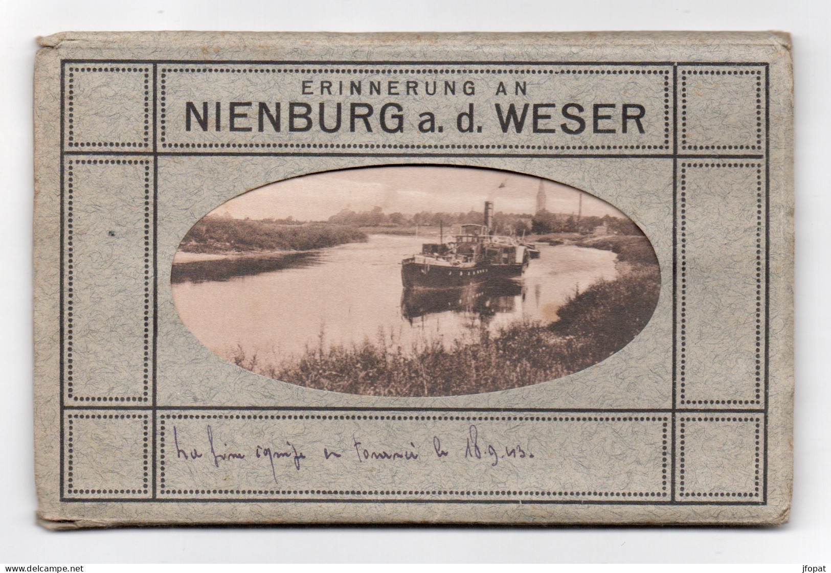 ALLEMAGNE - Carnet De 10 Cartes NIENBURG A.d. WESER - Nienburg