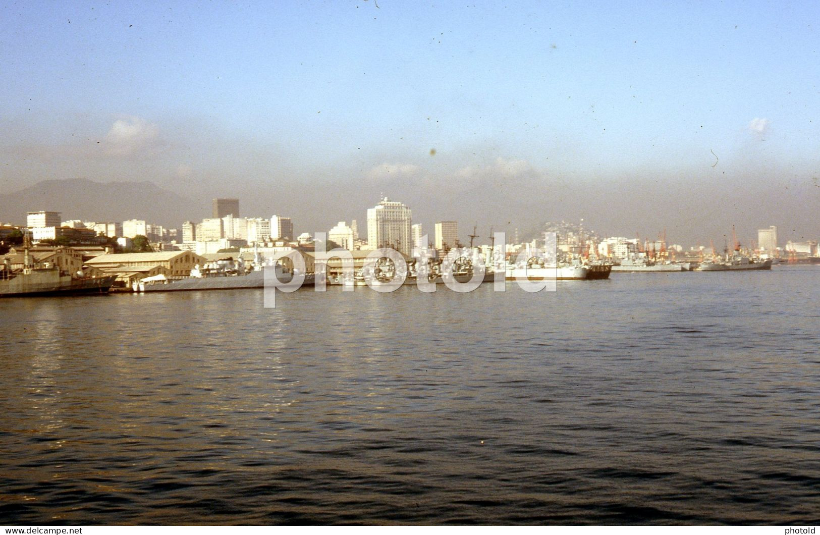 4 SLIDES 70s WAR SHIP VESSEL CARRIER NAVIO GUERRA MARINHA RIO BRASIL BRAZIL 35mm DIAPOSITIVE SLIDE NO PHOTO FOTO NB2649 - Diapositives