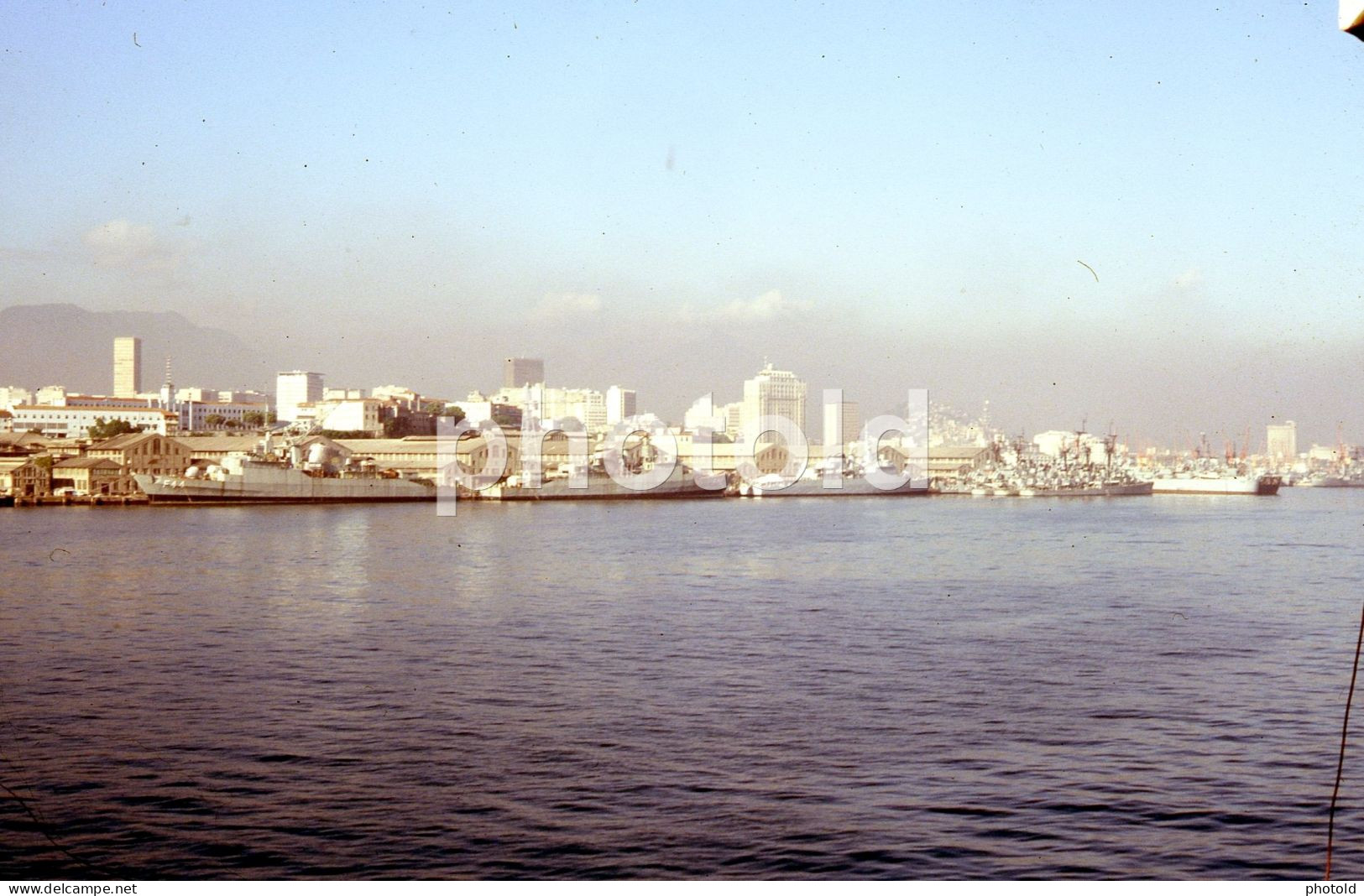 4 SLIDES 70s WAR SHIP VESSEL CARRIER NAVIO GUERRA MARINHA RIO BRASIL BRAZIL 35mm DIAPOSITIVE SLIDE NO PHOTO FOTO NB2649 - Diapositives