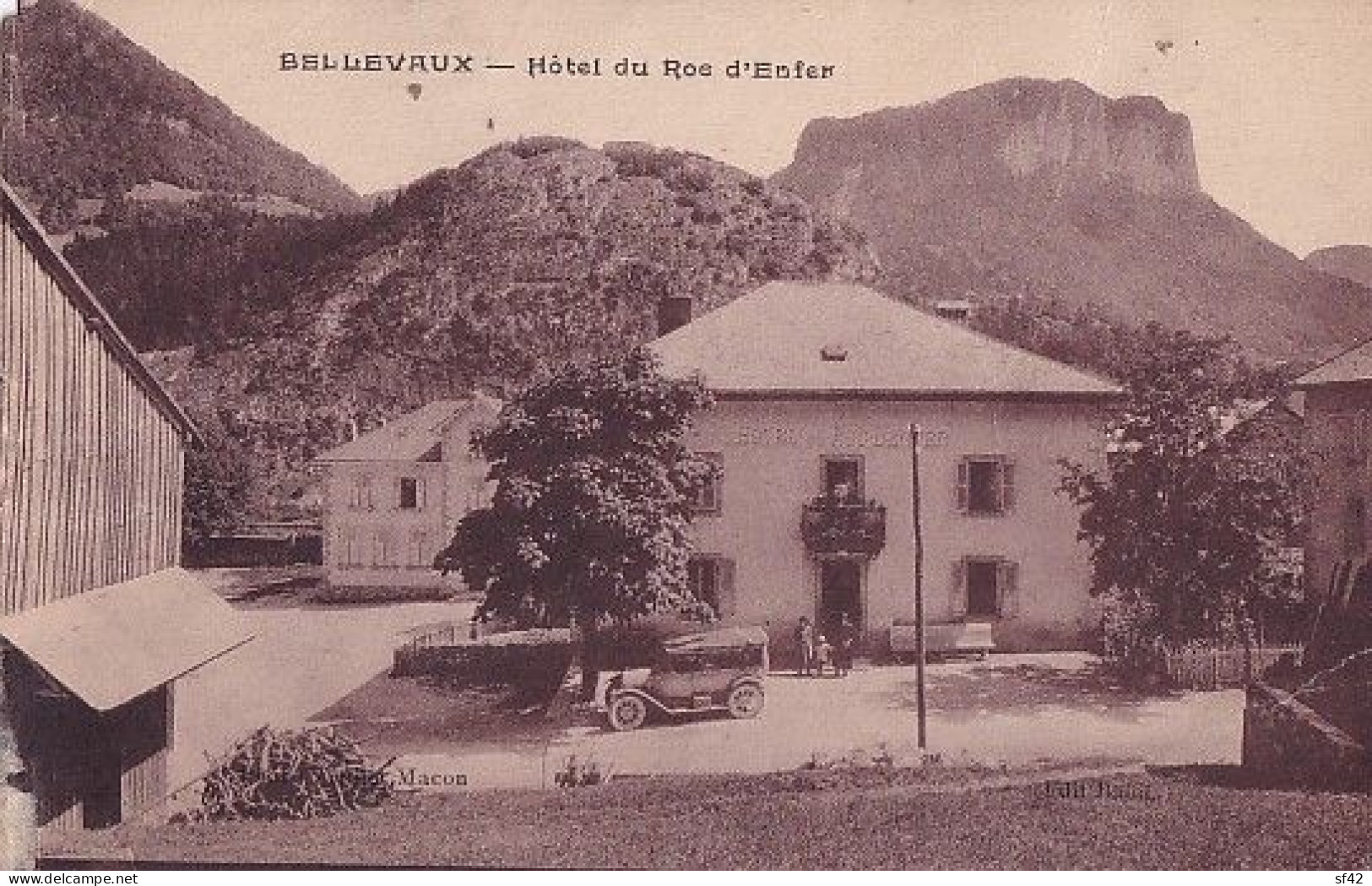 BELLEVAUX                    HOTEL DU ROC D ENFER - Bellevaux