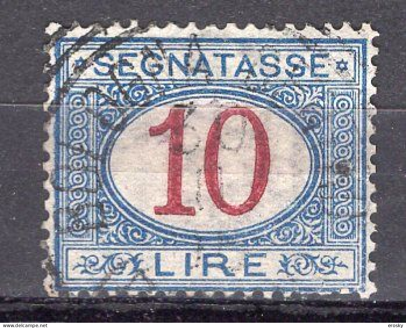 Z6156 - ITALIA REGNO TASSE SASSONE N°28 - Segnatasse