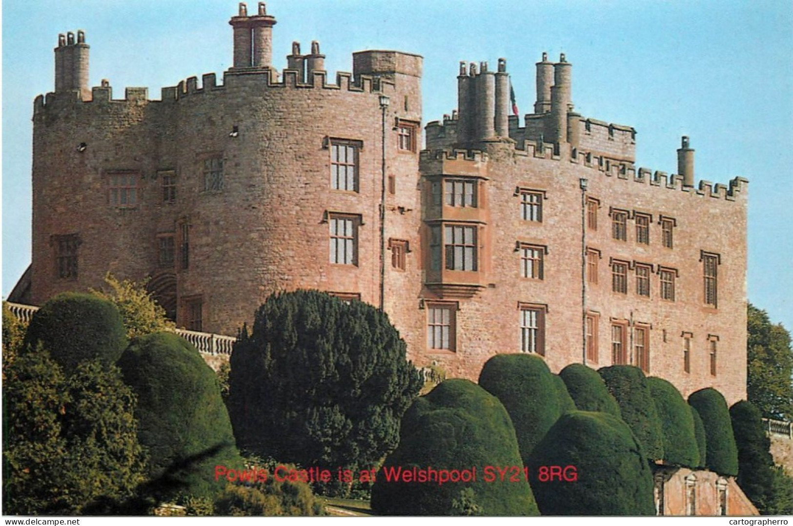 Wales Welshpool Powys Castle - Montgomeryshire