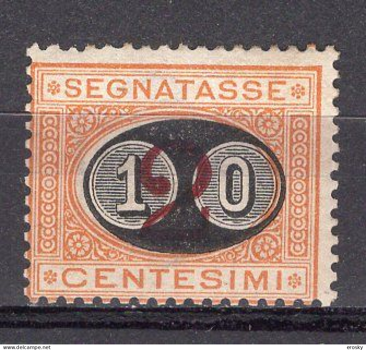 Z6160 - ITALIA REGNO TASSE SASSONE N°17 *  Firme - Postage Due
