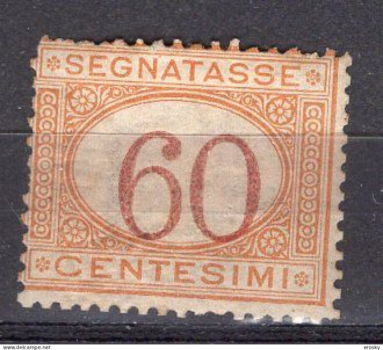 Z6162 - ITALIA REGNO TASSE SASSONE N°26 * - Segnatasse