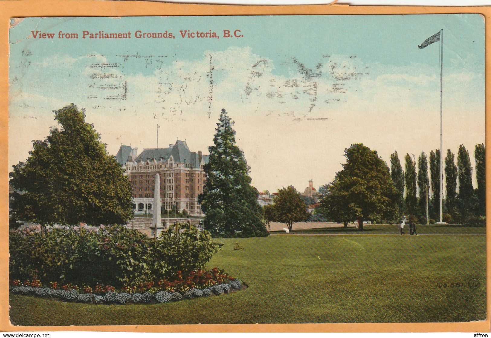 Victoria BC Canada Old Postcard - Victoria