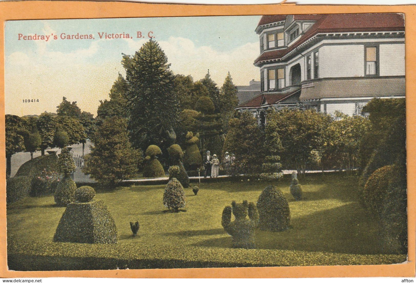 Victoria BC Canada Old Postcard - Victoria