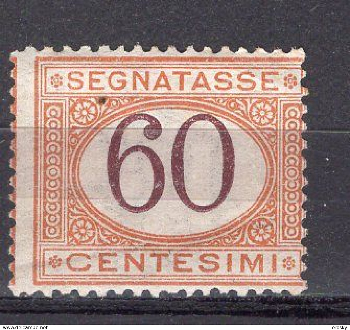 Z6188 - ITALIA REGNO TASSE SASSONE N°33 * - Strafport