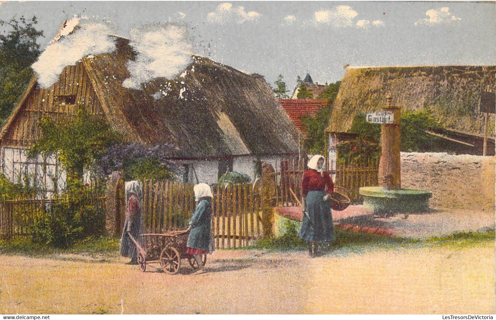 AGRICULTURE - FERME - Femmes à La Ferme - Carte Postale Ancienne - Farms