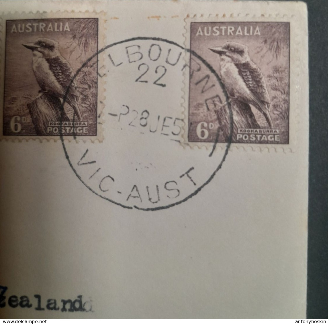 29 June 1951Tasman Empire Airways Melbourne  To Christchurch  First Official Direct Air Mail Cover - First Flight Covers