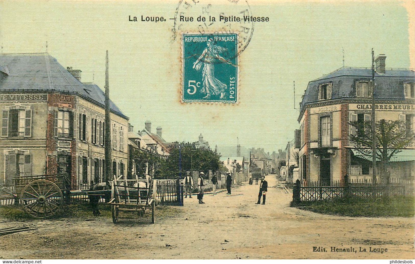 EURE ET LOIR  LA LOUPE  Marché Aux Bestiaux - La Loupe