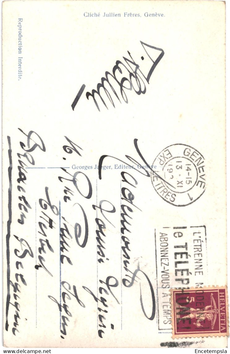 CPA  Carte Postale Suisse   Veytaux  Château De Chillon Et Dents Du Midi   VM69869 - Veytaux