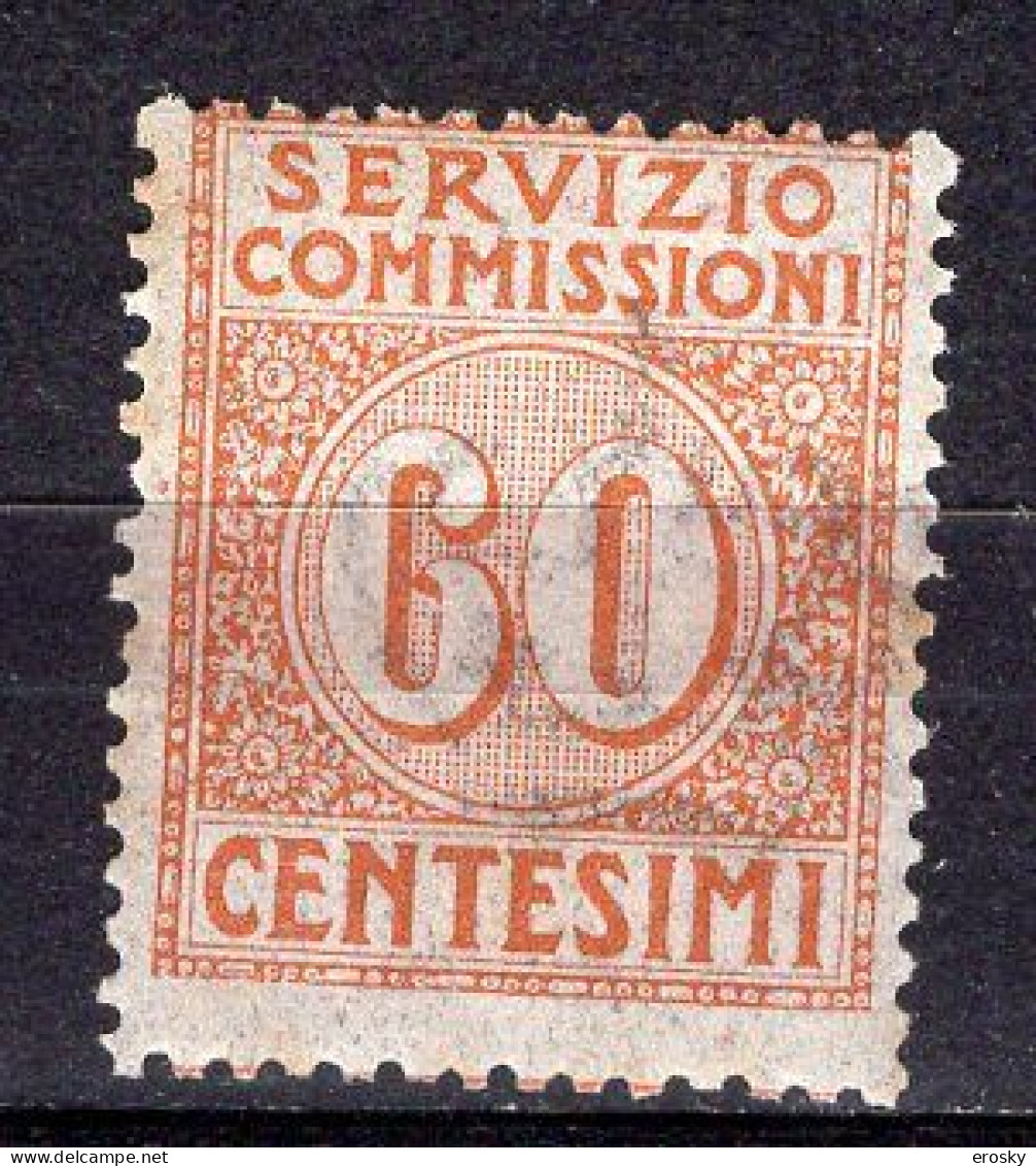 Z6193 - ITALIA REGNO COMMISSIONI SASSONE N°2 * - Taxe
