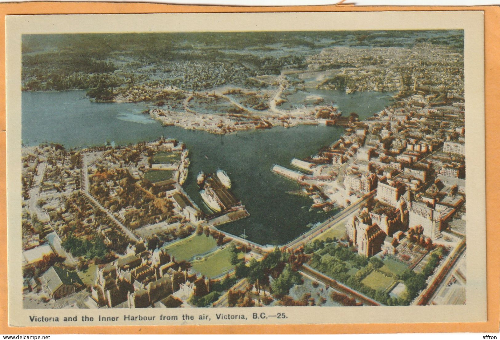 Victoria BC Canada Old Postcard - Victoria