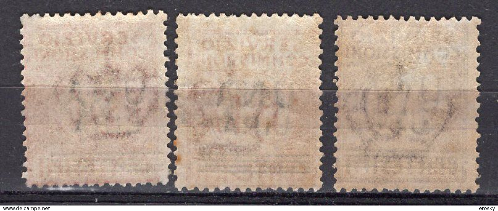 Z6194 - ITALIA REGNO COMMISSIONI SASSONE N°4/6 ** - Segnatasse