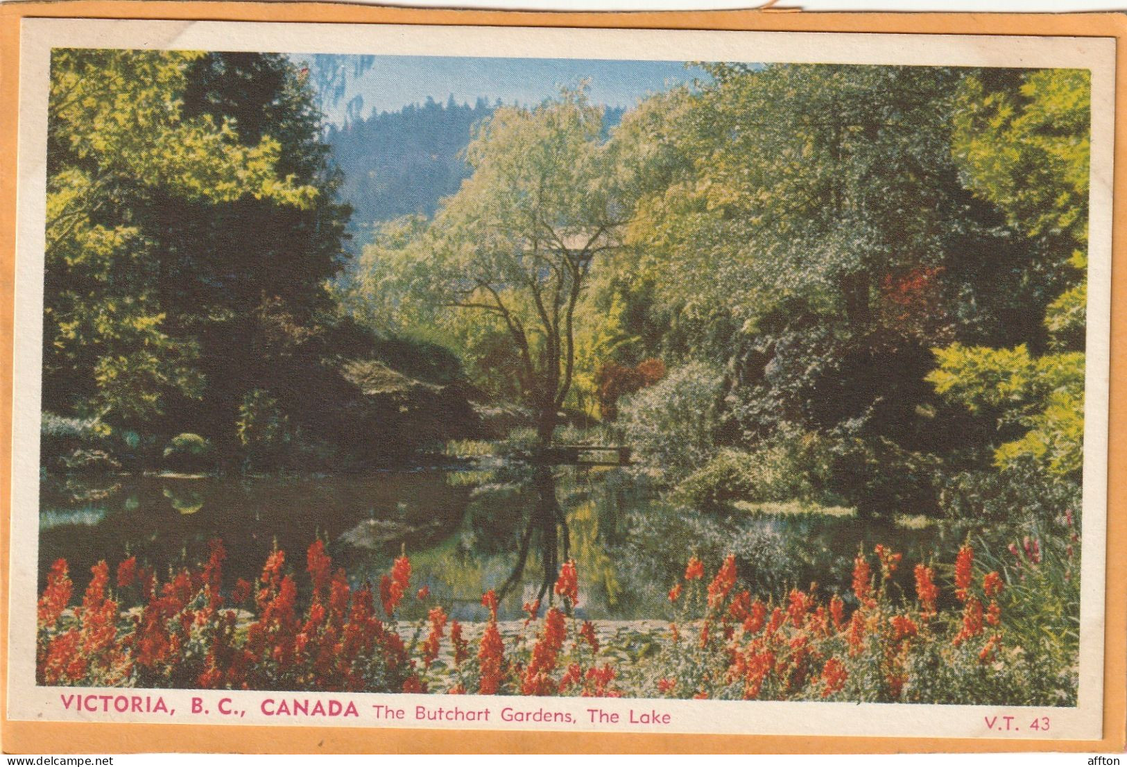 Victoria BC Canada Old Postcard - Victoria