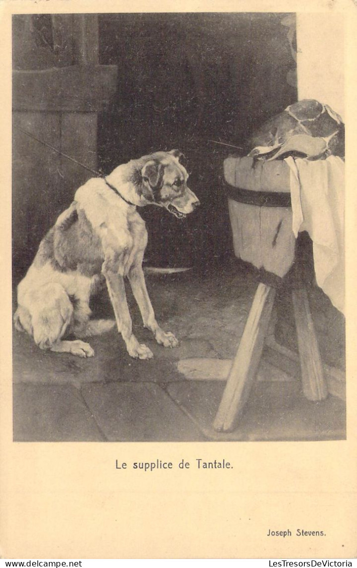 ANIMAUX - CHIENS - Le Supplice De Tantale - Carte Postale Ancienne - Hunde