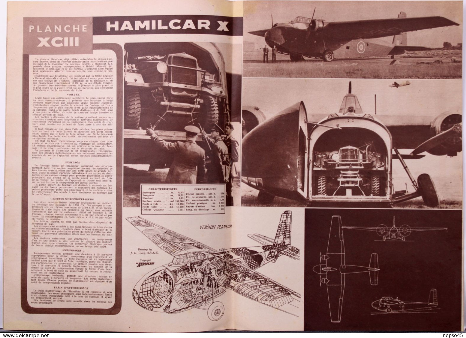 Magazine " Décollage " Aviation Mondiale."Amphibie PBY-6A-Catalina Marine Américaine.chasseur Parasite XP - 85.Sports. - Aviation