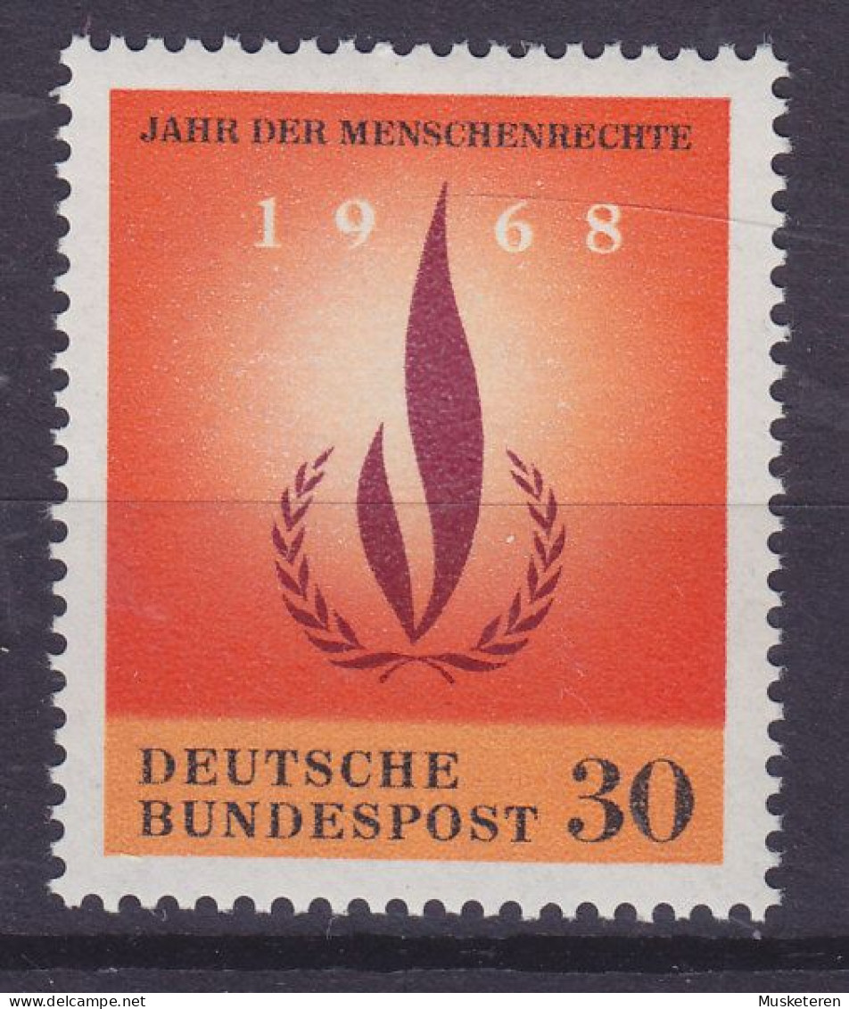 BRD Deutschland 1968 Mi. 575, 30 (Pf) Internationales Jahr Der Menschenrechte, MNH** - Ungebraucht