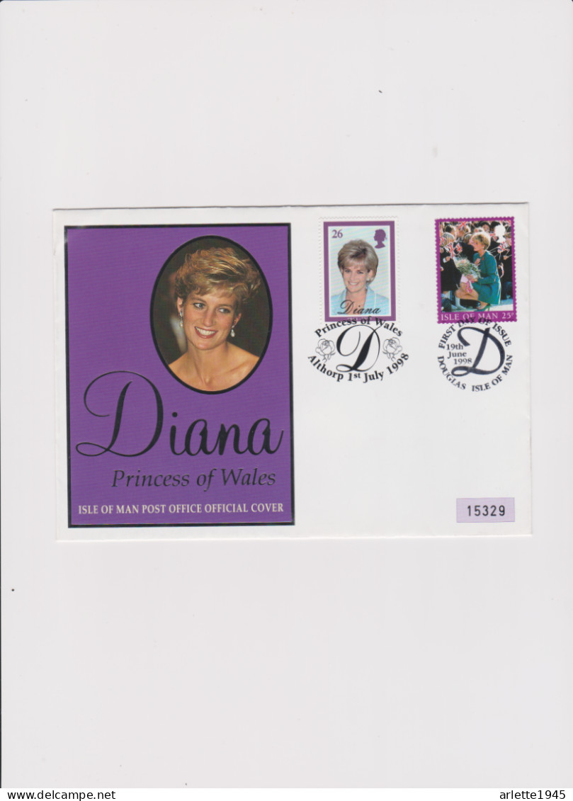 DIANA PRINCESS OF WALES 1998 - Timbres Personnalisés