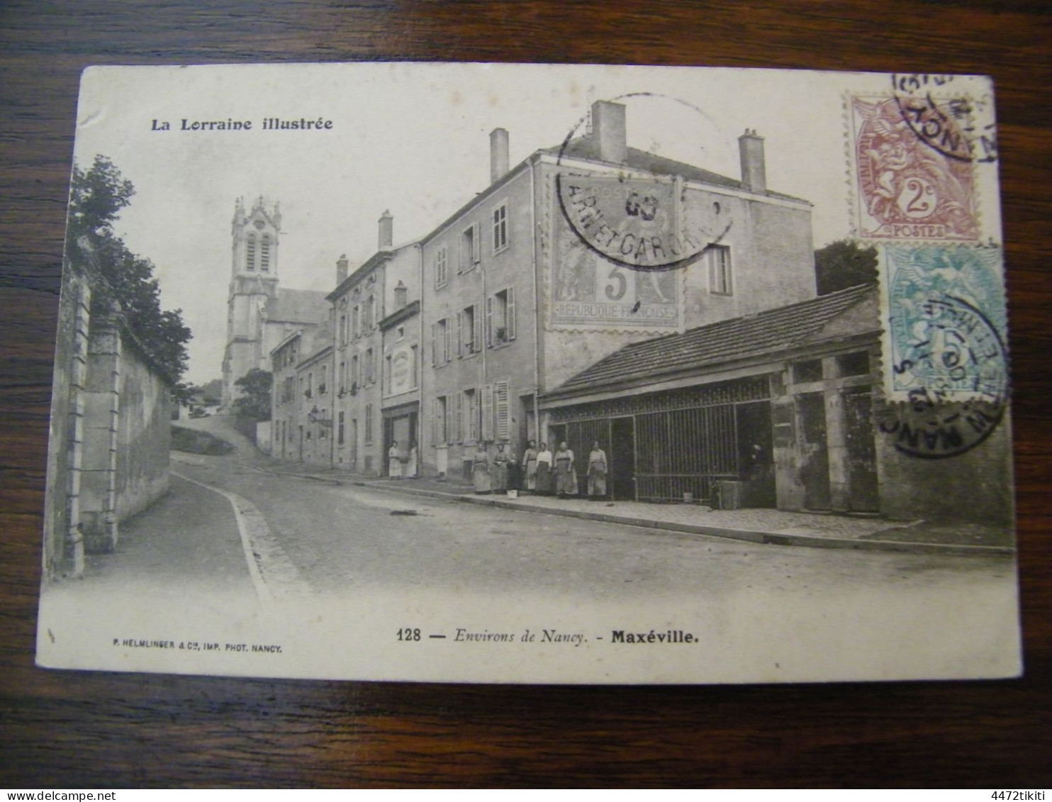 CPA - Maxéville (54) - Eglise - Bourg - 1906 - SUP (HL 53) - Maxeville
