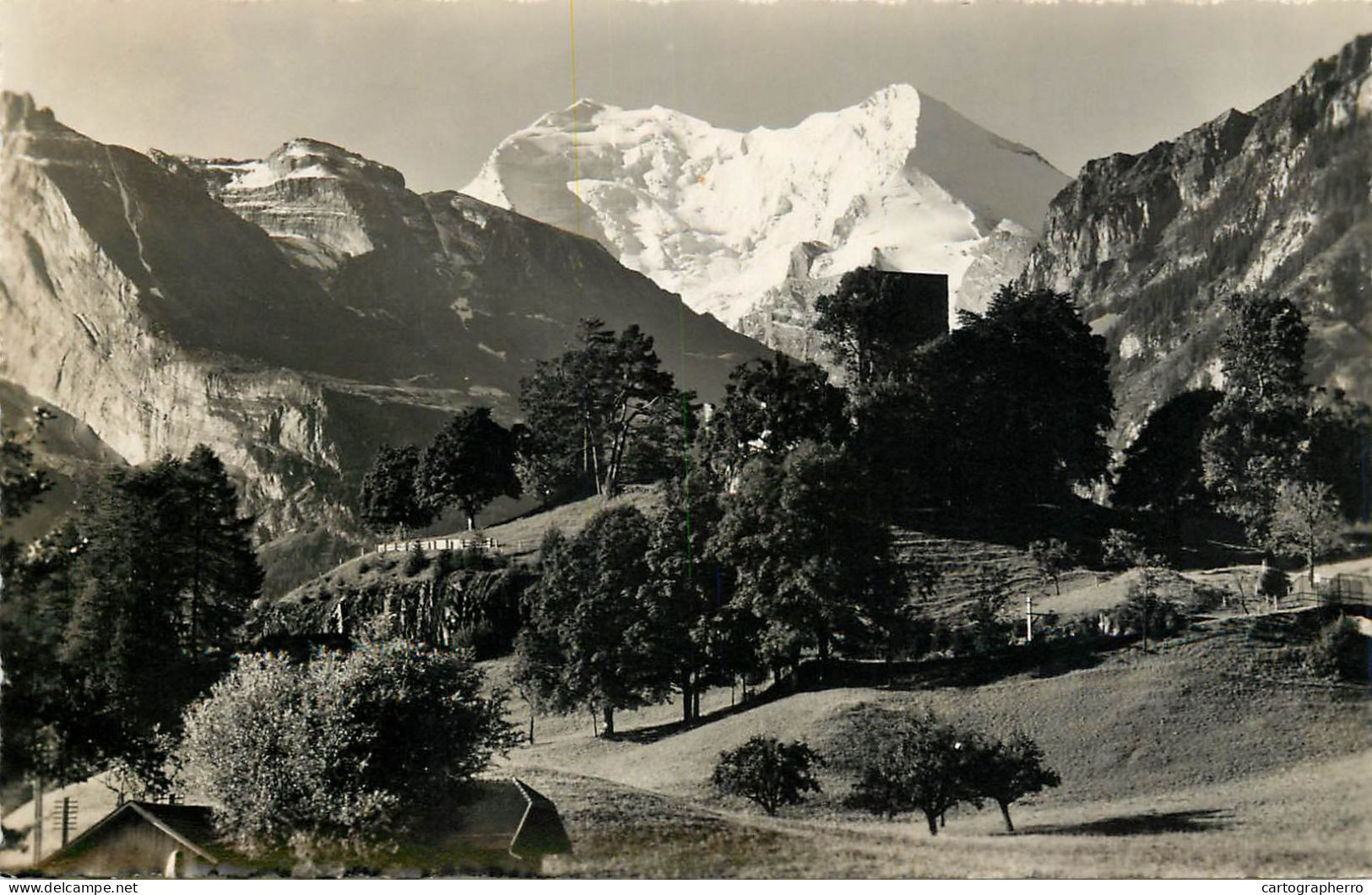 Switzerland Die Tellenburg Bei Frutigen - Frutigen