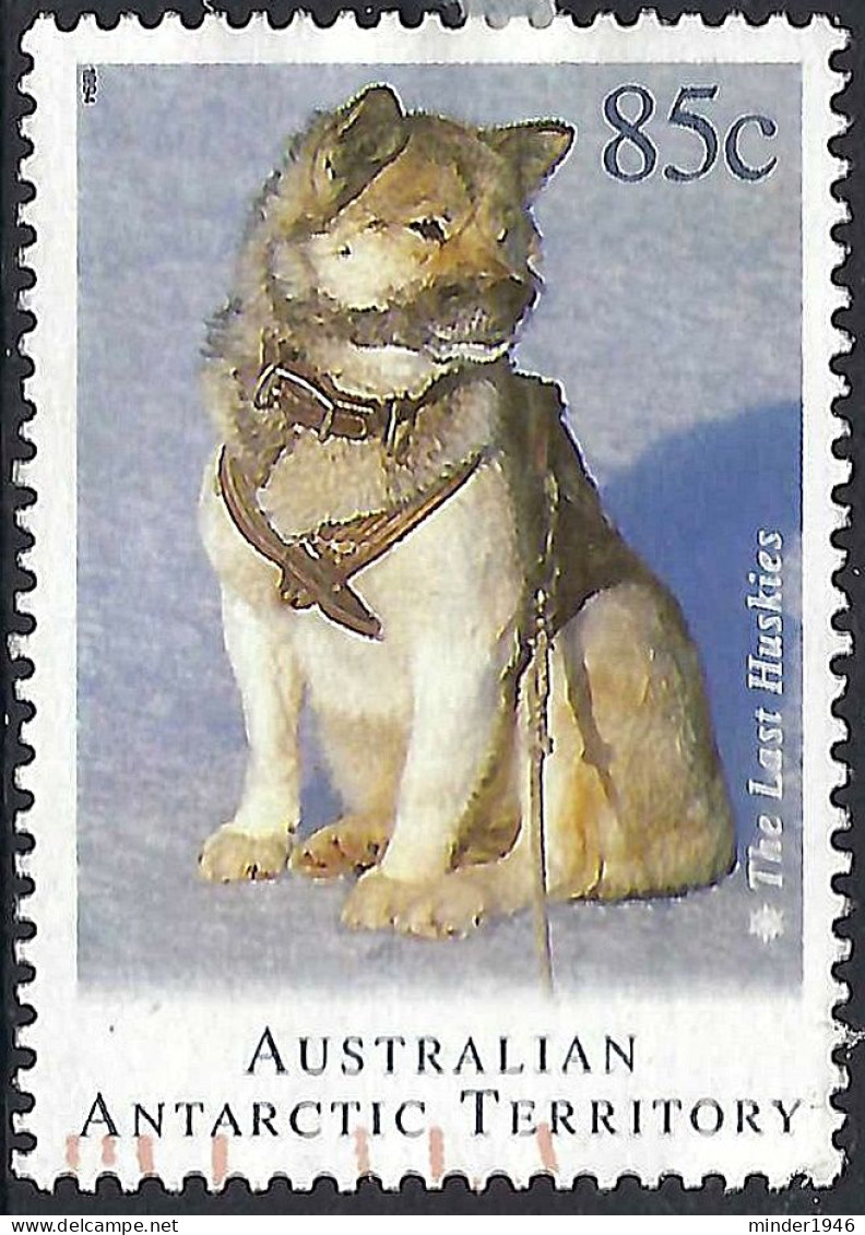 AUSTRALIAN ANTARCTIC TERRITORY (AAT) 1994 QEII 85c Multicoloured, Departure Of Huskies From Antarctica SG106 FU - Oblitérés