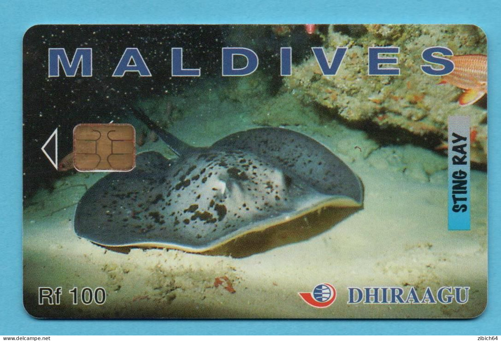 MALDIVES Chip Phonecard - Maldiven